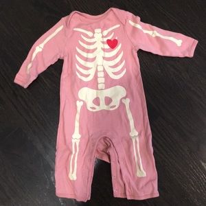 Halloween skeleton outfit GUC.